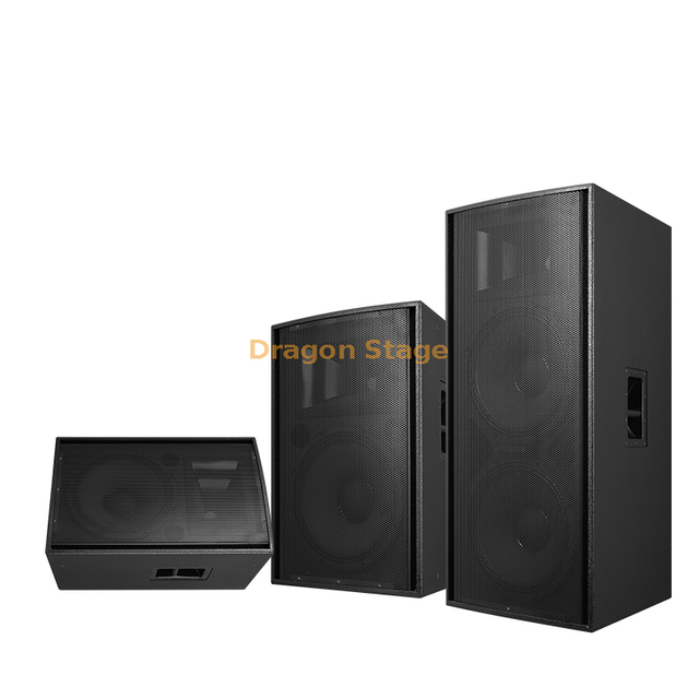 R112c / R115c / R215c Altavoz profesional para bodas con rendimiento de audio de escenario grande para exteriores de 15 pulgadas individual y doble