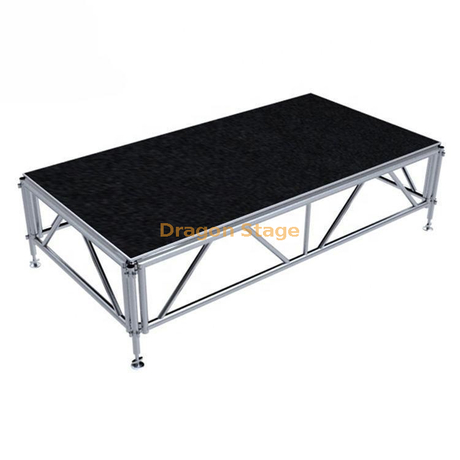 Evento ajustable de aluminio Etapa 7.32x3.66m (24x12 pies)