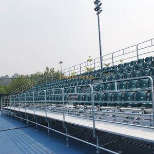 Blanqueador desmontable de armadura de capa de acero para uso en exteriores con silla móvil para campo de deportes
