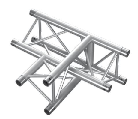 Armazón de iluminación para conciertos de 50 × 2 tubos triangulares PT33-T38