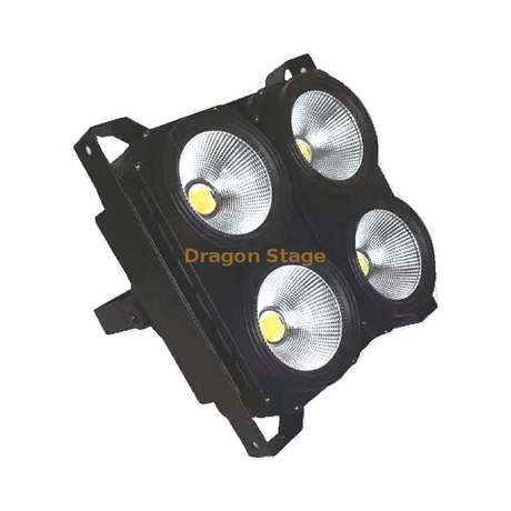 Tasa de luces de espectador COB monocromáticas de 4 ojos