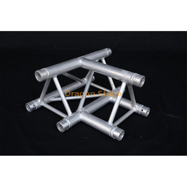 Spigot Truss TRIANGLE 3-WAY CORNER Global Truss 3-Way 90 Grados Corner Trussing Section T-piece