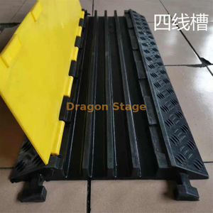 Rampa de carga de cable protector de 4 orificios