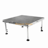 Plataforma de escenario de bloqueo rápido de aluminio al aire libre 4x4ft ajustable