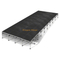Plataforma de escenario de aluminio para exteriores de rendimiento de 4x4 pies 11x5m