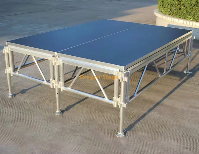 Plataforma de aluminio para escenario de eventos al aire libre 10x7m