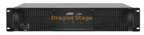 Amplificador de potencia de dos canales L1200 | Amplificador de audio profesional BT de alta potencia