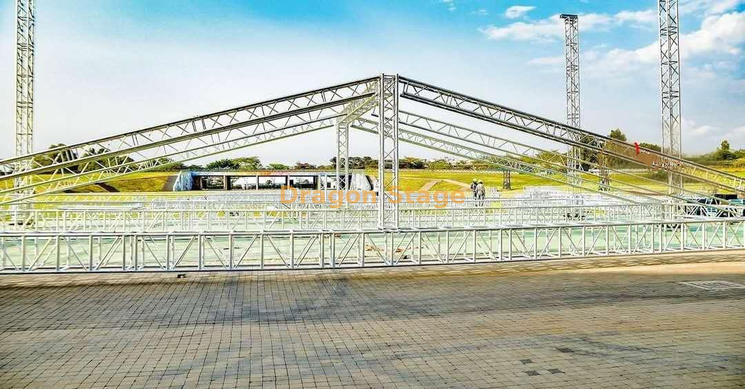 Tienda de armadura de techo de eventos grandes de Kenia 20x14x6m