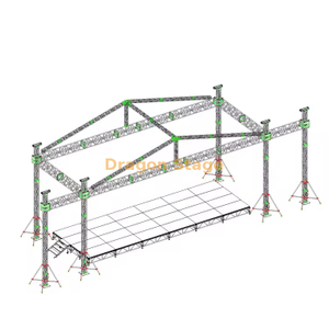 Plataforma de Escenario para Eventos al Aire Libre Concierto 20x8x8m