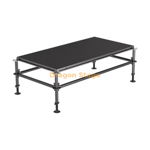 Plataforma de escenario de concierto al aire libre de acero de aluminio 9.76x6.1m