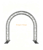 Arco de armazón de caja de aluminio para ceremonia de boda 