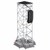 Torre colgante Ringlock Line Array de 2x2x10m con techo, lastre y plataforma de trabajo