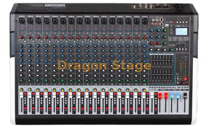 HTS16 Mezclador de audio profesional de 16 canales con efectos DSP