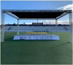 Camero de techo plano fácil de ensamblar para la cancha deportiva 6x6x3m