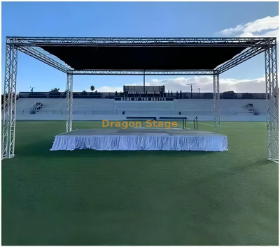 Camero de techo plano fácil de ensamblar para la cancha deportiva 6x6x3m