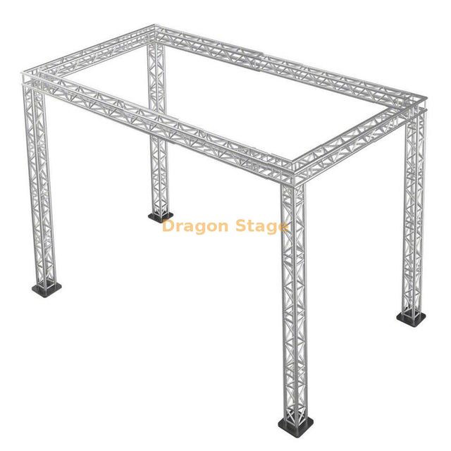 Estructura de eventos al aire libre de 4x2x4m 290x290 iluminación de armadura 