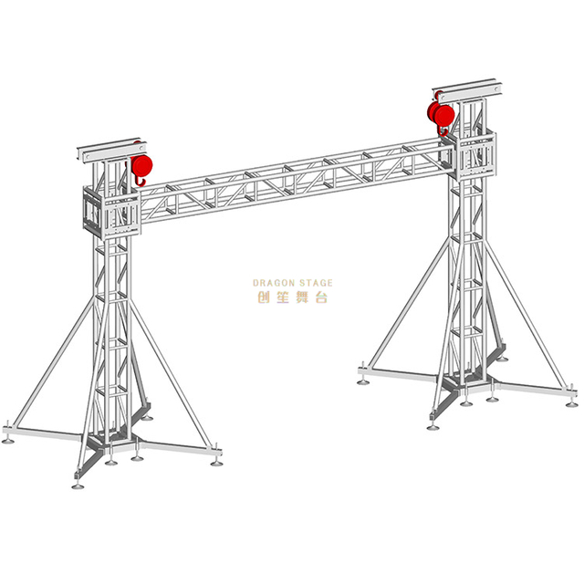 Truss de iluminación de escenario portátil de aluminio Gentry 12x6m