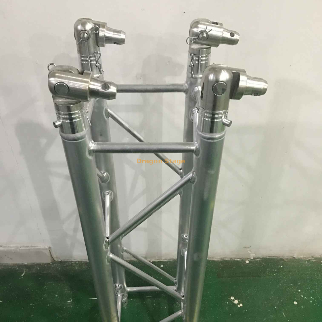 Bisagra de clip de junta de accesorios de sección de bisagra de armadura de espiga de aluminio para conexión de armadura