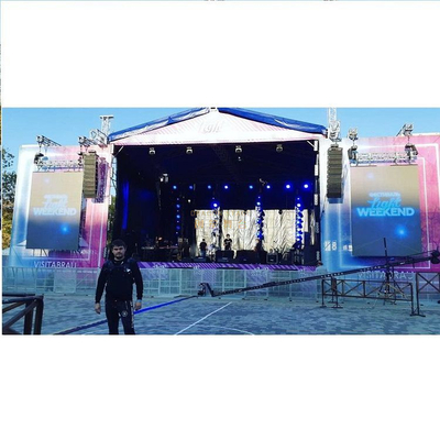 Columna Plata Concierto Actividad Truss