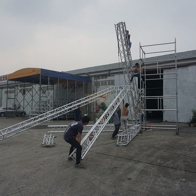 Armazón de sonido de altavoz de aluminio PA TOWER de alta calidad al por mayor con certificado TUV 7m