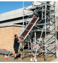 Mini andamio de construcción móvil de aluminio del fabricante de China