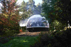 Tienda ULTRAVIOLETA de la bóveda geodésica del iglú del PVC de la protección para las actividades al aire libre