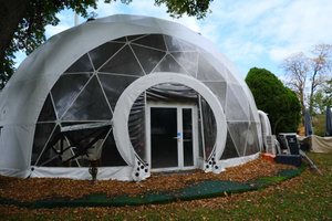 precio de fábrica tienda de cúpula geodésica cúpula al aire libre tienda de glamping tiendas de campaña de cúpula geodésica