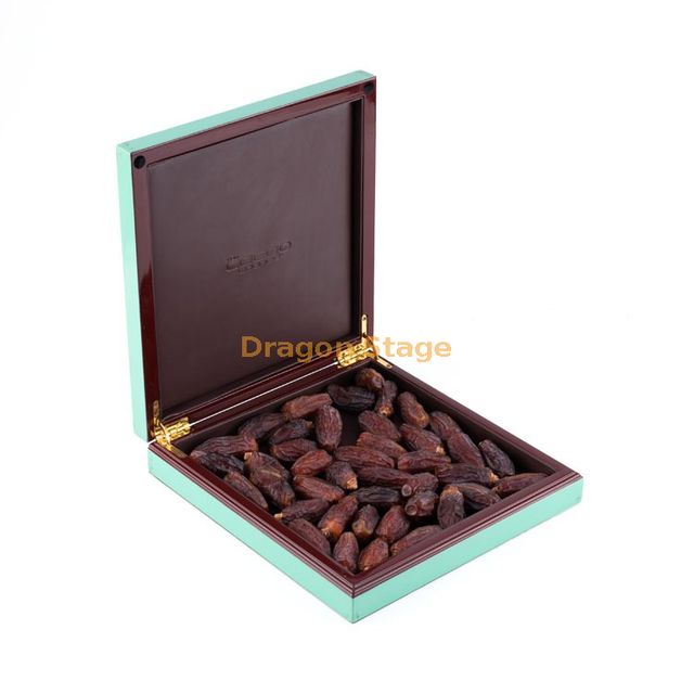 Caja de calendario de caja de madera de chocolate de lujo de temporada KSA Riyadh para caja de embalaje de Ramadán