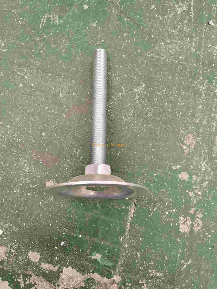 Base de pierna ajustable de acero Quick Stage
