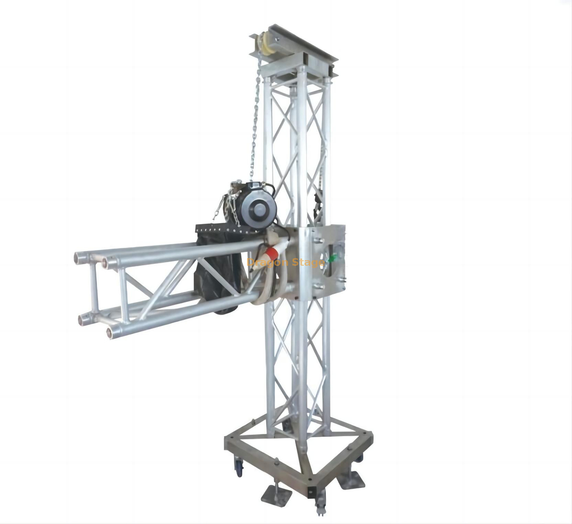 Elevador de armazón de aluminio de 2 m de altura y 290 mm
