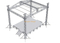 Sistemas de armadura de techo para bodas de aluminio 10x6x8m
