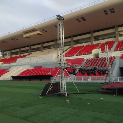 Sistema de truss Gentry con cabeza móvil 10x5m