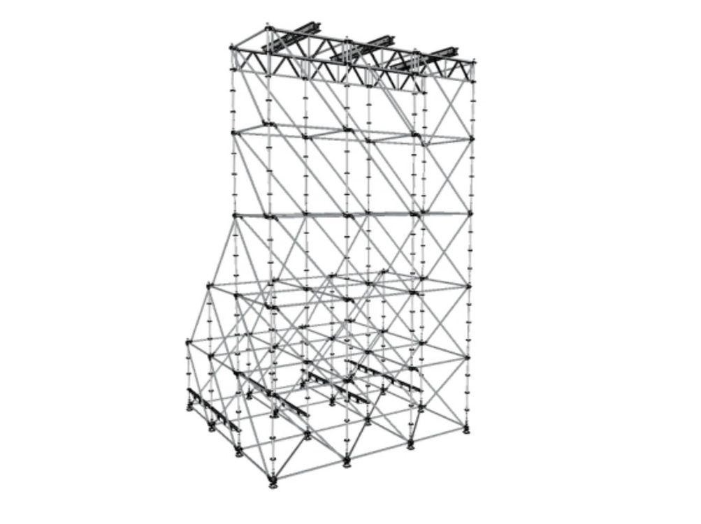 truss layher para led