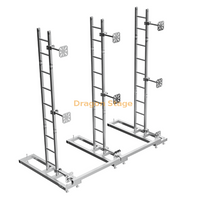 Armadura de soporte de suelo de pared de pantalla LED de aluminio 8x4m