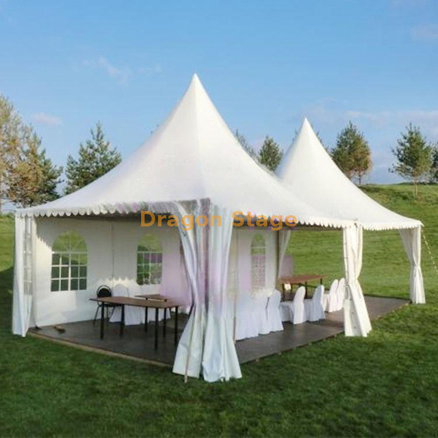 5*5M 7*7M 10*10M evento al aire libre feria exposición dosel casa banquete boda tienda pagoda