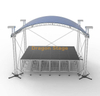 Curva de concierto de aluminio Curva Roof Truss 10x7x7m