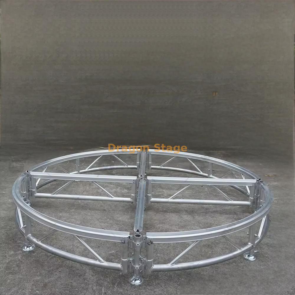 Diamter 2.5m Boda redondo Círculo Plataforma 