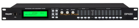 Procesador de altavoces digitales FIR | Sistema de gestión de altavoces DSP 4×8 con filtros FIR