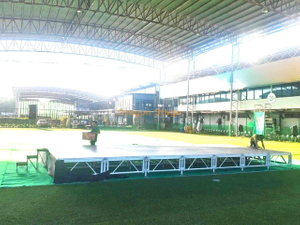 Wedding Mobile Portable Aluminium Collapse Stage 20.74x4.88m