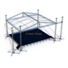 Truss de eventos de iluminación plateada para exteriores de aluminio 12x12x12m