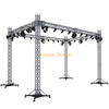 Sistema de armazón de iluminación de aluminio de 8x6x7m (armazón de soporte de suelo con espiga de 290 mm para eventos y conciertos)
