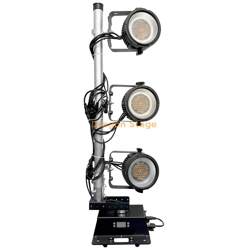 Plataforma de rotación infinita de 360 ​​Pan con barra