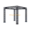 290 mm Estructura de marco de la etapa de espiga negra de aluminio para actividades 3x3x3m