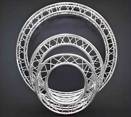 Armazón de iluminación con espiga circular de 1m, 2m, 4m, 6m, 8m, 12m, 390mm
