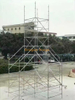 Torre de altavoces de sonido delantero de 14 m de altura de acero