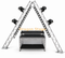 Soporte para DJ con forma de triángulo A personalizado 